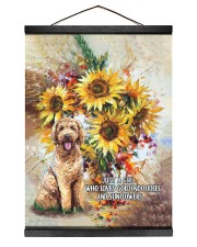 CANVAS JUST A GIRL WHO LOVES GOLDENDOODLES Hanging Canvas tile