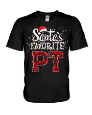 SANTA FAVORITE PT V-Neck T-Shirt tile