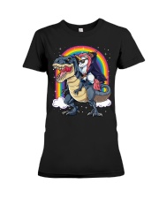 DOBERMAN UNICORN Premium Fit Ladies Tee tile