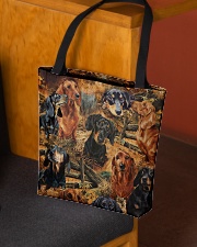 DACHSHUNDS BAG All-over Tote aos-all-over-tote-lifestyle-front-02