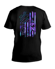 LPN USA FLAG V-Neck T-Shirt tile