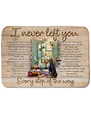 I NEVER LEFT YOU POSTER-CANVAS-DOORMAT-BATH MAT Bath Mat tile