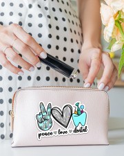 PEACE LOVE DENTAL STICKER Sticker - Single (Horizontal) aos-sticker-single-horizontal-lifestyle-front-18