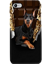 DOBERMAN CHOCOLATE Phone Case i-phone-8-case