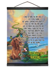DACHSHUND CANVAS Hanging Canvas tile
