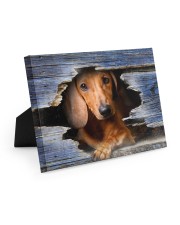 DACHSHUND BATH MAT-DOORMAT-POSTER-CANVAS Easel-Back Gallery Wrapped Canvas tile