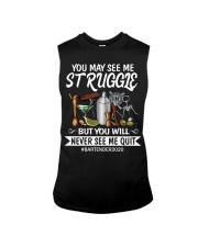 BARTENDER YOU MAY SEE ME STRUGGLE Sleeveless Tee tile