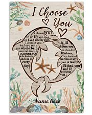 I Choose You Custom dolphin poster 11x17 Poster front