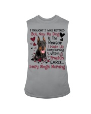 MY DOG IS THE REASON Sleeveless Tee tile