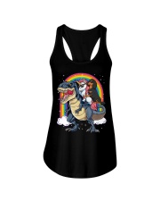 DACHSHUND UNICORN Ladies Flowy Tank tile