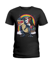 DACHSHUND UNICORN Ladies T-Shirt tile