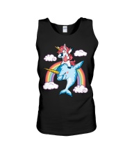UNICORN DOLPHIN Unisex Tank tile