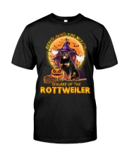 Rottweiler halloween tshirt Premium Fit Mens Tee tile