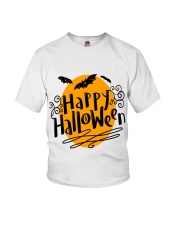 happy halloween day Youth T-Shirt thumbnail
