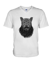 beardedbear V-Neck T-Shirt thumbnail