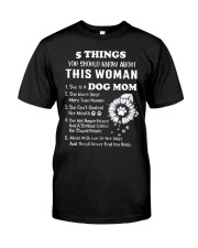5 Things Dog Mom Premium Fit Mens Tee thumbnail
