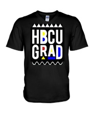 HBCU GRAD V-Neck T-Shirt thumbnail