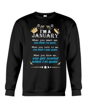 I'm A January Crewneck Sweatshirt thumbnail