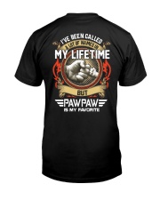 My Lifetime - Pawpaw Classic T-Shirt back