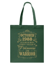 Warrior - 88 - 10 Tote Bag thumbnail