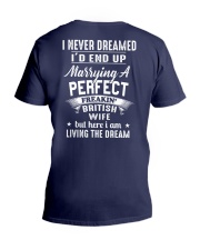 British-wife V-Neck T-Shirt thumbnail