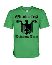 Vintage Oktoberfest Drinking Team Women V-Neck T-Shirt thumbnail