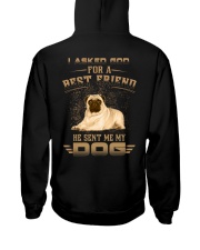 BEST FRIEND PUG Hooded Sweatshirt thumbnail