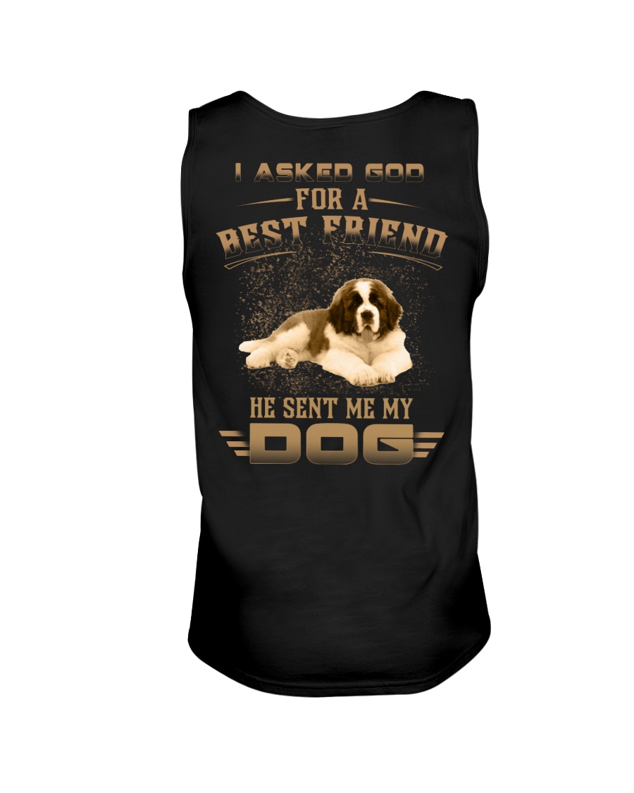 BEST FRIEND ST BERNARD Unisex Tank