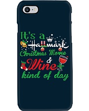 It's a HM Christmas Movie and Wine kind of day Phone Case thumbnail