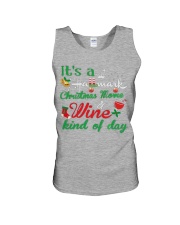 It's a HM Christmas Movie and Wine kind of day Unisex Tank thumbnail