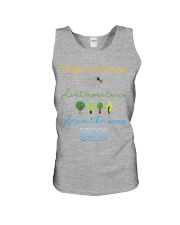 Help More Bees Plant More Trees Clean Th Unisex Tank thumbnail