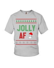 Jolly AF as Christmas Gift - Joke T Shirt Youth T-Shirt thumbnail