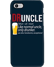 DRUNCLE DEFINITION - FUNNY UNCLE - Christmas gift Phone Case thumbnail