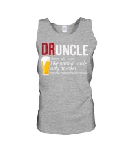 DRUNCLE DEFINITION - FUNNY UNCLE - Christmas gift Unisex Tank thumbnail