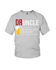 DRUNCLE DEFINITION - FUNNY UNCLE - Christmas gift Youth T-Shirt thumbnail