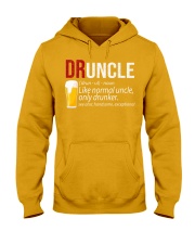 DRUNCLE DEFINITION - FUNNY UNCLE - Christmas gift Hooded Sweatshirt thumbnail