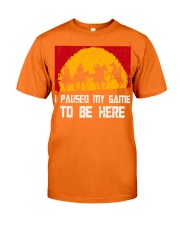 I Pause My Game To Be Here Gamer Shirt Classic T-Shirt tile