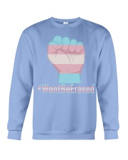 Won't Be Erased Hastag Crewneck Sweatshirt thumbnail