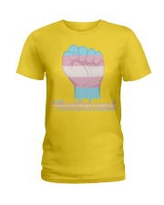 Won't Be Erased Hastag Ladies T-Shirt thumbnail