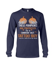 TATTOO HALLOWEEN TSHIRT - FUNNY TSHIRT Long Sleeve Tee thumbnail
