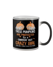 HALLOWEEN CRAZY GIRL TSHIRT - FUNNY TSHIRT Color Changing Mug thumbnail