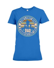 Mens Funny Son And Daughter Father Day Gifts Premium Fit Ladies Tee thumbnail