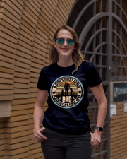 Mens Funny Son And Daughter Father Day Gifts Ladies T-Shirt lifestyle-women-crewneck-front-2