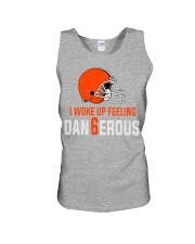 I woke up feeling Dangerous - der6erous Tshirt Unisex Tank thumbnail
