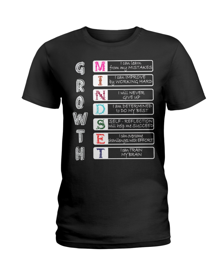 TEACHER TSHIRT - MINDSET TSHIRT Ladies T-Shirt
