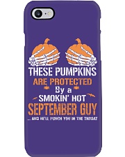 HALLOWEEN SEPTEMBER GUY TSHIRT - FUNNY TSHIRT Phone Case thumbnail