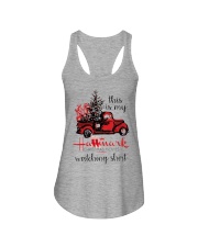 This is my HM Christmas movies watching shirt Ladies Flowy Tank thumbnail