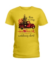 This is my HM Christmas movies watching shirt Ladies T-Shirt thumbnail