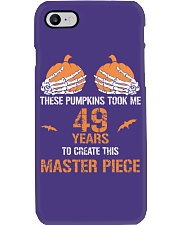 HALLOWEEN 49 YEARS - FUNNY SHIRT Phone Case thumbnail