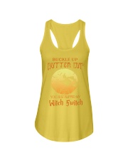 HALLOWEEN BUCKLE UP - FUNNY SHIRT Ladies Flowy Tank thumbnail
